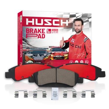 Imagem de HUSCH Kit de pastilhas de freio dianteiras de cerâmica D1649 adequado para INFINITI JX35 2013, para QX60 2014-2020, para Nissan Murano 2015-2022, para Nissan Pathfinder 2013-2020