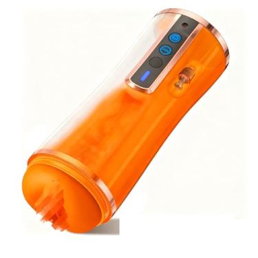 Imagem de Male Masturbator,Realistic Pocket Pussy Vagina Textured Lifelike Soft and Fleshy Texture,Penis Training Masturbators Sex Machine Toy for Men Z/Y2 (5XL)