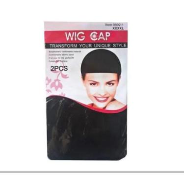 Imagem de Touca Para Peruca Lace Wig - 2 Unidades - Preto - New Fashion