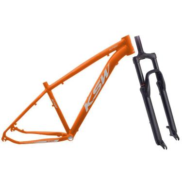 Imagem de Quadro Bicicleta MTB 29 KSW XLT100 + Suspensão Aro 29 80mm