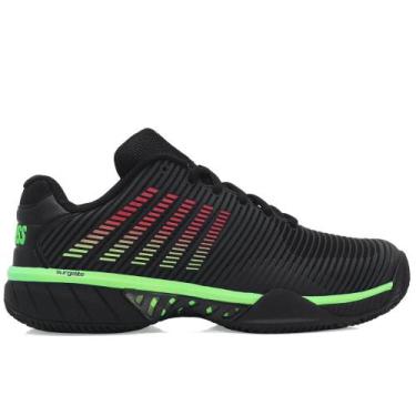 Imagem de Tênis Kswiss Hypercourt Express 2 - Clay - Saibro - Preto e Verde - K-