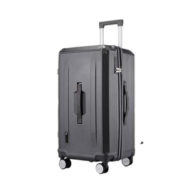 Imagem de Mala com grande capacidade, resistente a impactos, anti-roubo, impermeável, bolsa de transporte conveniente, alavanca silenciosa de vários níveis, rotação de 360 graus, necessária para viagens de