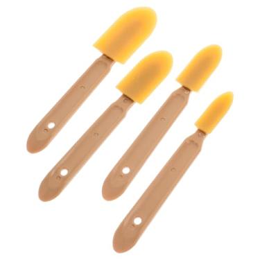 Imagem de OSALADI Conjunto de ferramentas de calafetagem de silicone com 4 peças, kit de ferramentas de espátula para reforma da casa