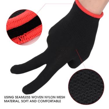 Imagem de SPYMINNPOO Luva de Guitarra Preta, Ultrafina, Macia, Nylon, Protetor de Dedo para Instrumentos de Cordas, Iniciantes a Músicos Profissionais, 1 Peça (L)