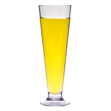 Imagem de Clipper Mill SW Commercial Pilsner Glass, 425 g, transparente, à prova de estilhaçamento, resistente, formato clássico, 24 cm de altura, pode ser lavado na lava-louças, para bar, restaurante, hotel