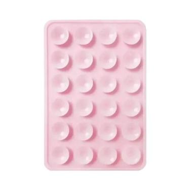 Imagem de Suporte De Telefone Multifuncional Com Ventosa De Silicone Antiderrapa