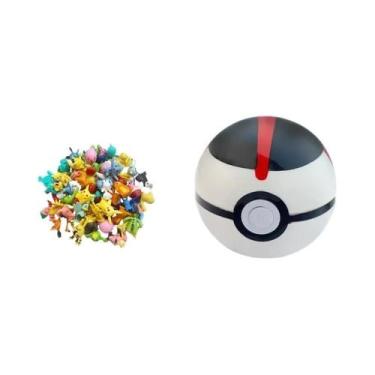 Imagem de Brinquedo De Anime Pokémon Ball Elf, Figura De Ação PokeBall Clip N Go
