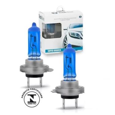 Imagem de Lâmpada H7 55w 12v Super Branca Techone 8500k Par