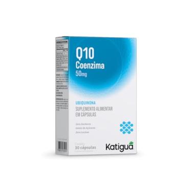 Imagem de Katiguá, Coenzima Q10, Sem sabor, Vegan products, 30 Cápsulas rígidas • 30 doses, Azul