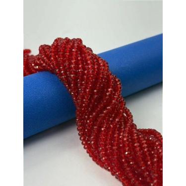 Imagem de Fio Cristal 4mm Vidro Facetado - O Fio de Cristal Colorido - no-brand