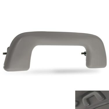 Imagem de SHOZHO Maçaneta interna dianteira direita para teto corrimão de teto interior sem gancho compatível com Toyota Corolla Yaris Vios Rav4 Substituir 74610-52020 cinza