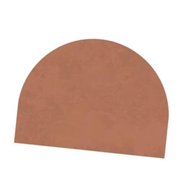 Imagem de Generic Adesivo de parede em arco removível, adesivo de parede com arte geométrica, papel de para quarto de bebê, Marrom