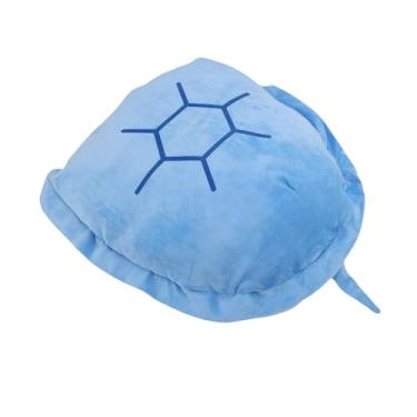 Imagem de Zopsc Travesseiro de Tartaruga Vestível, Brinquedo de Pelúcia Com Design de Zíper, Algodão PP Macio, Uso Multifuncional, para Decoração de Casa e Presente (100cm/39,4 pol.)