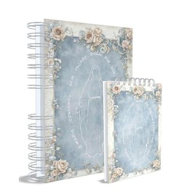 Imagem de Agenda Católica 2026 + Bloco de Anotações, Nossa Senhora das Graças, Dourado, Capa 11