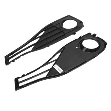 Imagem de aqxreight Par Moldura de Luz de Nevoeiro 51117294684 Pára-choques Dianteiro Esquerdo Direito Substituição das Tampas da Lâmpada de Nevoeiro para 428i 430i 435i 440i Base é 51117294683 Passe Luz de