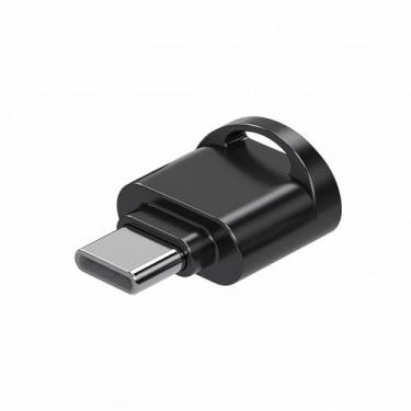 Imagem de Leitor de cartão de memória USB-C e USB 3.0 2 em 1 – Adaptador de cartão SD/TF portátil para laptop e smartphone