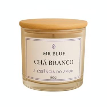 Imagem de Velas Aromáticas MR Blue Cera De Coco - Chá branco 100g