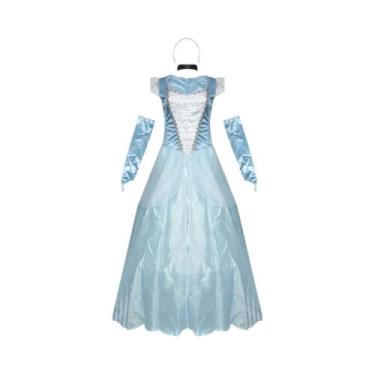 Imagem de Halloween Cinderela Traje Sexy Princesa Neve Whit Fantasia Fantasia Ve