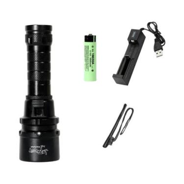 Imagem de Lanterna De Mergulho Profissional À Prova d'Água IP68 De Alta Potência