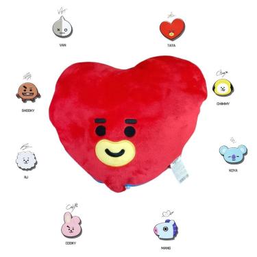 Imagem de Manta Almofada Tata Personagens Bt21 Presente K-pop Bts Perfeito