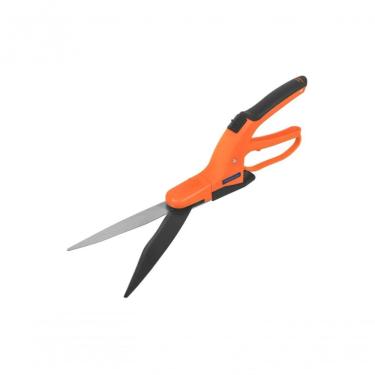 Imagem de Tesoura Para Grama Com Cabo Plástico Laranja E Preta