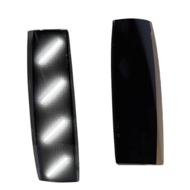 Imagem de ZDEERAOTO Kit de luzes LED fumê para GMC Sierra C1500 C1500 C2500 C3500 C3500 K1500 K2500 K3500 e Yukon suburbano 1992-1993 | Luzes de canto âmbar DRL | Substituição OEM 59752000 |5975 199