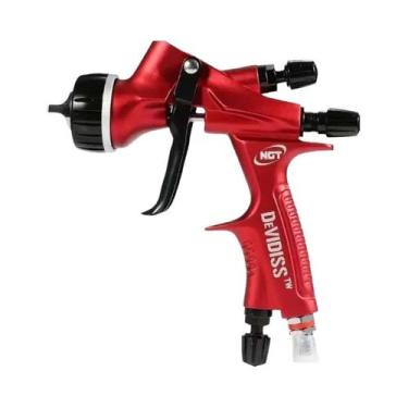 Imagem de Kit De Pistola De Pintura Profissional DEVIDISS HVLP NGT pro TE20 Lite
