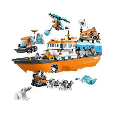 Imagem de Carro Guindaste Da Base De Exploração Móvel Ártica Compatível Com Bloc