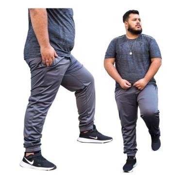 Imagem de Calça Jogger Malha Premium Flanelada Plus Size Esportiva 106 - J94 Con