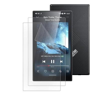 Imagem de Futanwei Película protetora de tela FiiO JM21 MP3 Player, [2 unidades] película TPU transparente HD [antiimpressões digitais] [antiarranhões] [sem bolhas] [compatível com capas] compatível com FiiO
