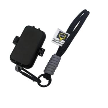 Imagem de oshhni Caixa para giz de bilhar, porta-giz para taco de sinuca, acessório profissional multifuncional para jogos de bilhar e sinuca ao ar livre, Preto