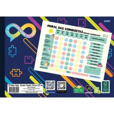 Imagem de Bloco de Anotações Neuro Conquistas FLEX 28 Folhas - Jandaia