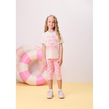 Imagem de Conjunto Blusa e Legging More Flowers 3d Momi-Feminino