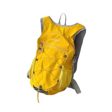 Imagem de IEUDNS Mochila de caminhada/ciclismo leve, ideal para trilhas, caminhadas e montanhismo, Amarelo