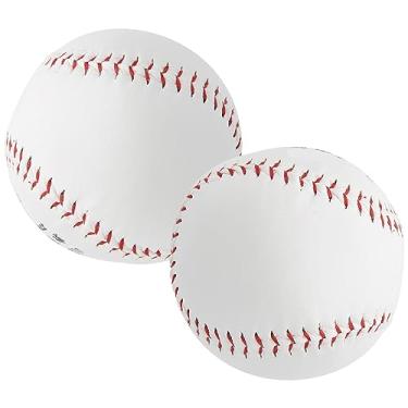 Imagem de Generic Bola Durável da Prática da Costura Mão Bola do Treinamento do Softball para a Prática Diária Jogo, Softball de 12 Polegadas para o Treinamento