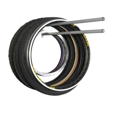 Imagem de Suporte Parede Organizador Duplo Aros Pneus Al-111 Altmayr