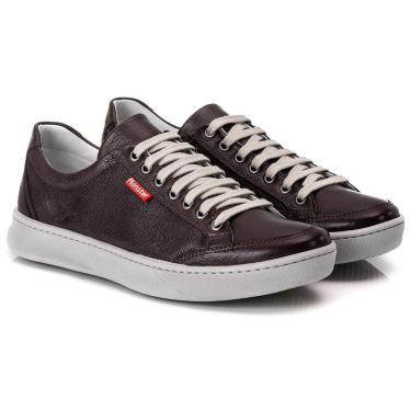 Imagem de Sapatênis Ranster Masculino Em Couro Confortável Café 3021 CAFÉ-Masculino