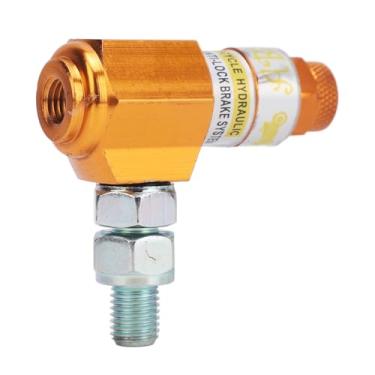 Imagem de Eujgoov Pinça de Freio Abs para Motocicleta, de Freio Antibloqueio, Parafuso M10 de Liga de Alumínio para Scooter Gy6 125, Ciclomotor Atv, Roda Traseira Dianteira