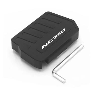 Imagem de Anti-derrapante Para nc700x nx700s 2012-2014 nc750x nc750s nc750 2014-2018 pé pegs frente footpegs traseiro pedal alavanca de freio(Rear NC750 Black)