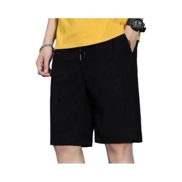 Imagem de Bermudas Casuais Respiráveis Para Homens, Confortáveis Para Praia, Fit