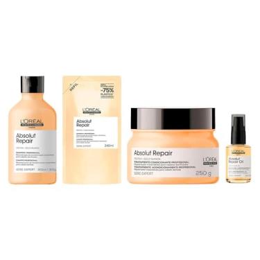 Imagem de Kit L'oréal Absolut Repair Serie Expert - 4 Produtos