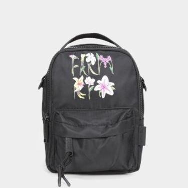 Imagem de Mini Mochila Borogodó Romance Em Flor Feminina-Feminino