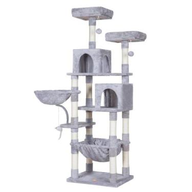 Imagem de Árbol para Gatos Heybly HCT032W de 180 cm con Juguete para Gatos Grand