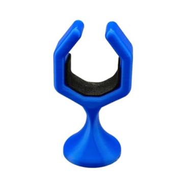 Imagem de KiBcsLic Apoio de mão para taco de bilhar, suporte para taco de bilhar, acessório ergonômico para sinuca, universal e fácil de usar para pontas grandes e, Azul