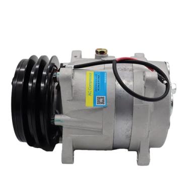 Imagem de Compressor de ar condicionado automático de 24 V, compatível com Cummins V5