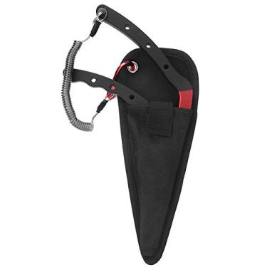 Imagem de Alicate de pesca profissional, liga de alumínio, cabo ergonômico, leve, portátil, controlador de peixes, ferramentas para pescadores, vermelho preto 251g