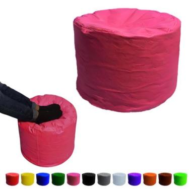 Imagem de Puff Apoio De Pés Peseira Descanso Ergonômico Com Enchimento - Mercadã