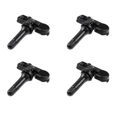 Imagem de Compatível com Jeep Grand Cherokee 2011-2019 e Wrangler 2010-2019. Sensor de monitoramento de pressão dos pneus TPMS automotivo 56029398AB (4 unidades).