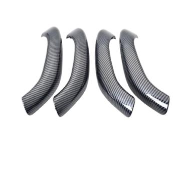 Imagem de Maçaneta interna do carro, 4 unidades, apoio de braço da porta, compatível com bmw x1 x2 f48 f49 51417417513 maçaneta interna da porta do carro(Black 4pcs)