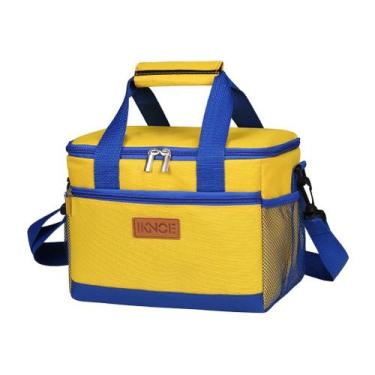 Imagem de Bolsa Térmica Plegable iknoe Cooler 8.5L para Hombres y Mujeres Amaril